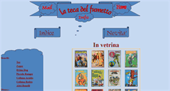 Desktop Screenshot of latecadelfumetto.com